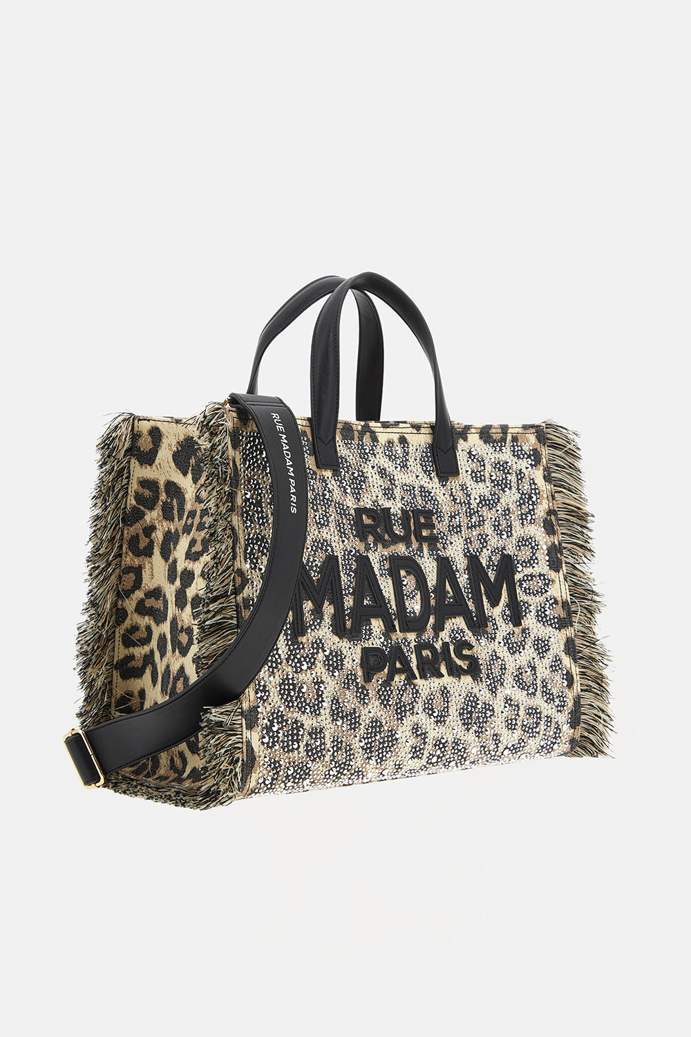 BORSA IN TESSUTO E PELLE - ACCESSORI - Due Piedi