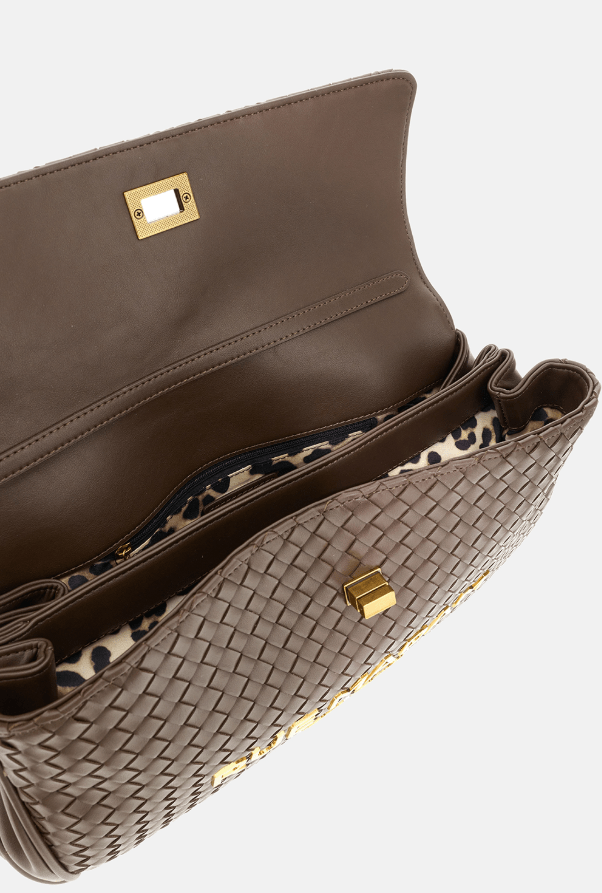 BORSA INTRTECCIATA A MANO E TRACOLLA - ACCESSORI - Due Piedi