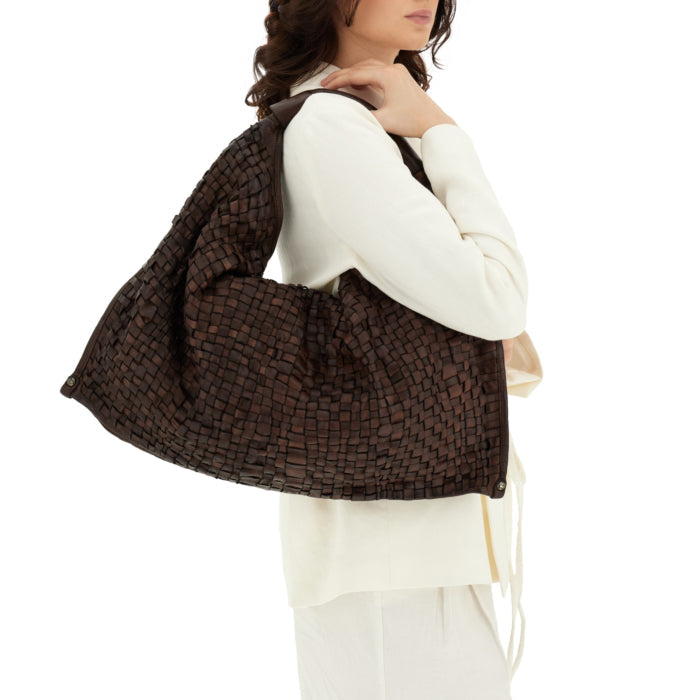 BORSA MONOSPALLA IN VACC. - ACCESSORI - Due Piedi