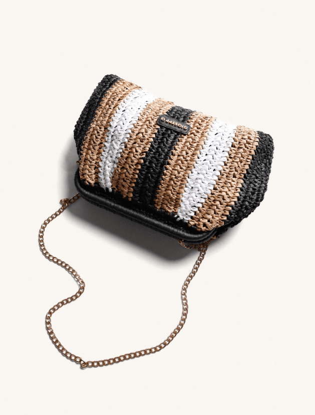 BORSA RAPHIA - ACCESSORI - Due Piedi