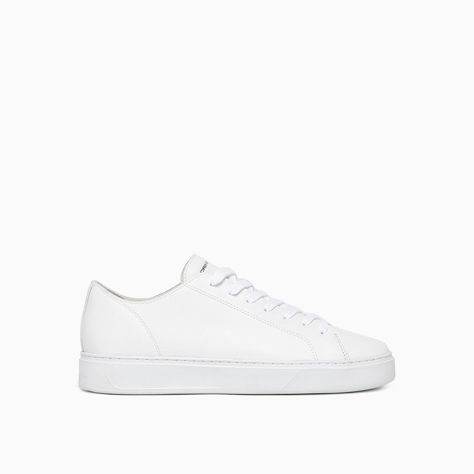 SNEAKERS IN PELLE WHITE