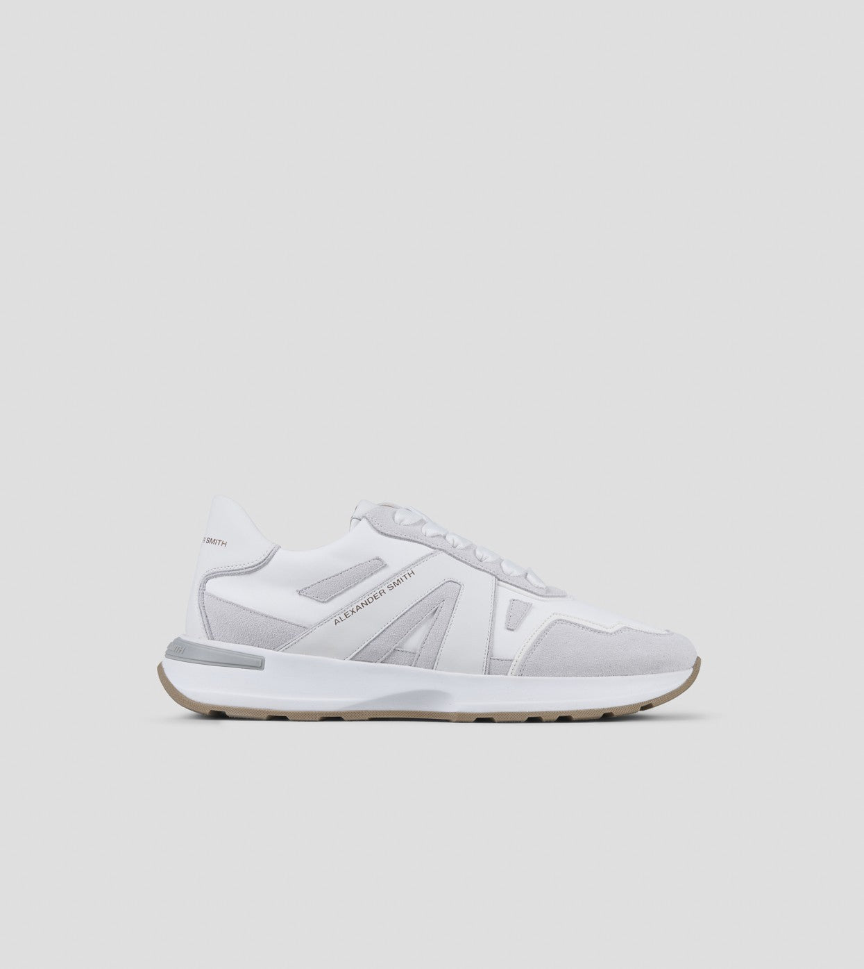 SNEAKERS IN PELLE WHITE