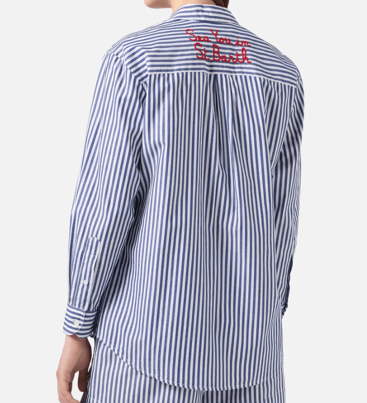 CAMICIA A RIGHE - ABBIGLIAMENTO - Due Piedi