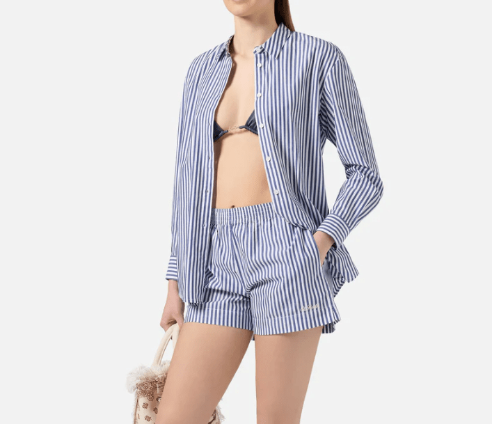 CAMICIA A RIGHE - ABBIGLIAMENTO - Due Piedi