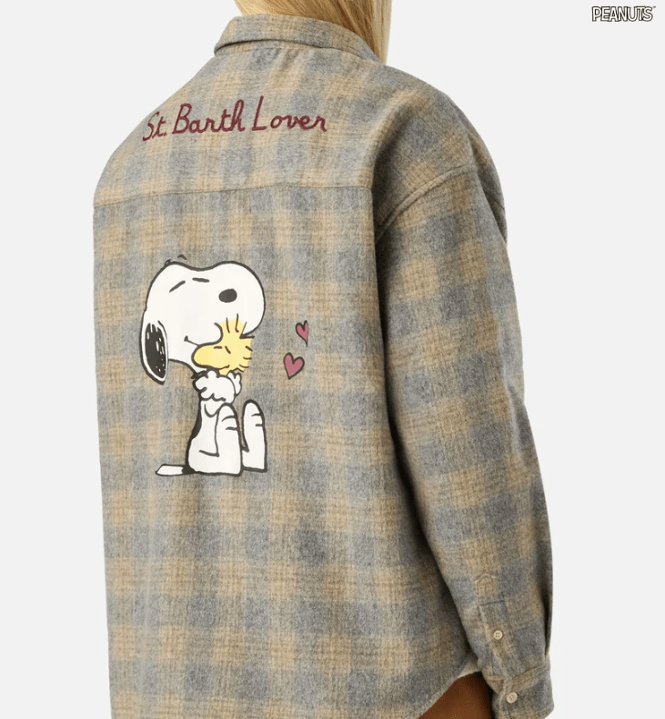 CAMICIA FLANELLA SNOOPY - ABBIGLIAMENTO - Due Piedi