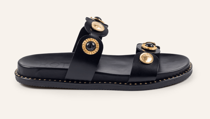 CIABATTA CON ACCESSORIO - CALZATURE - Due Piedi