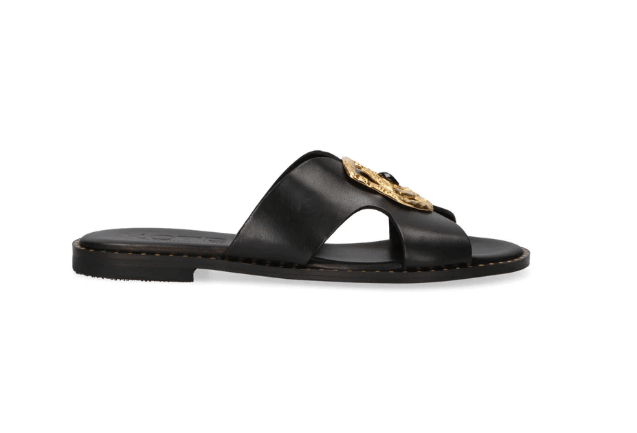 CIABATTA CON ACCESSORIO - CALZATURE - Due Piedi
