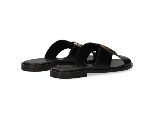 CIABATTA CON ACCESSORIO - CALZATURE - Due Piedi