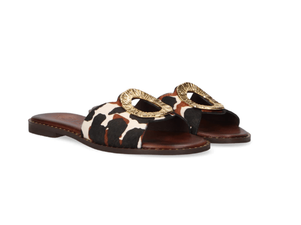 CIABATTA CON ACCESSORIO - CALZATURE - Due Piedi