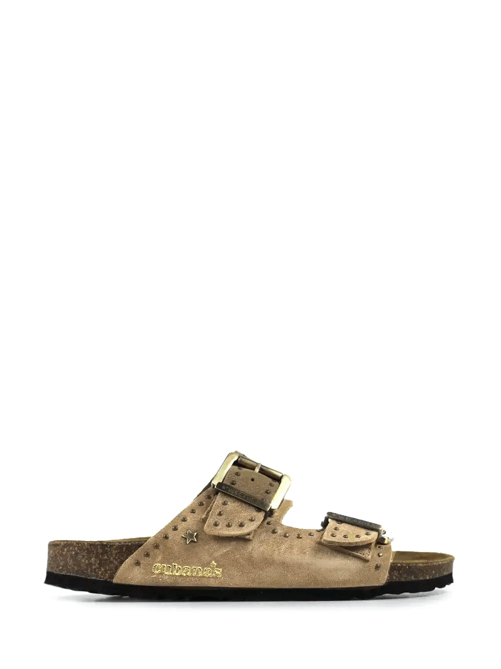 CIABATTA DUE FASCE CAMOSCIO - CALZATURE - Due Piedi