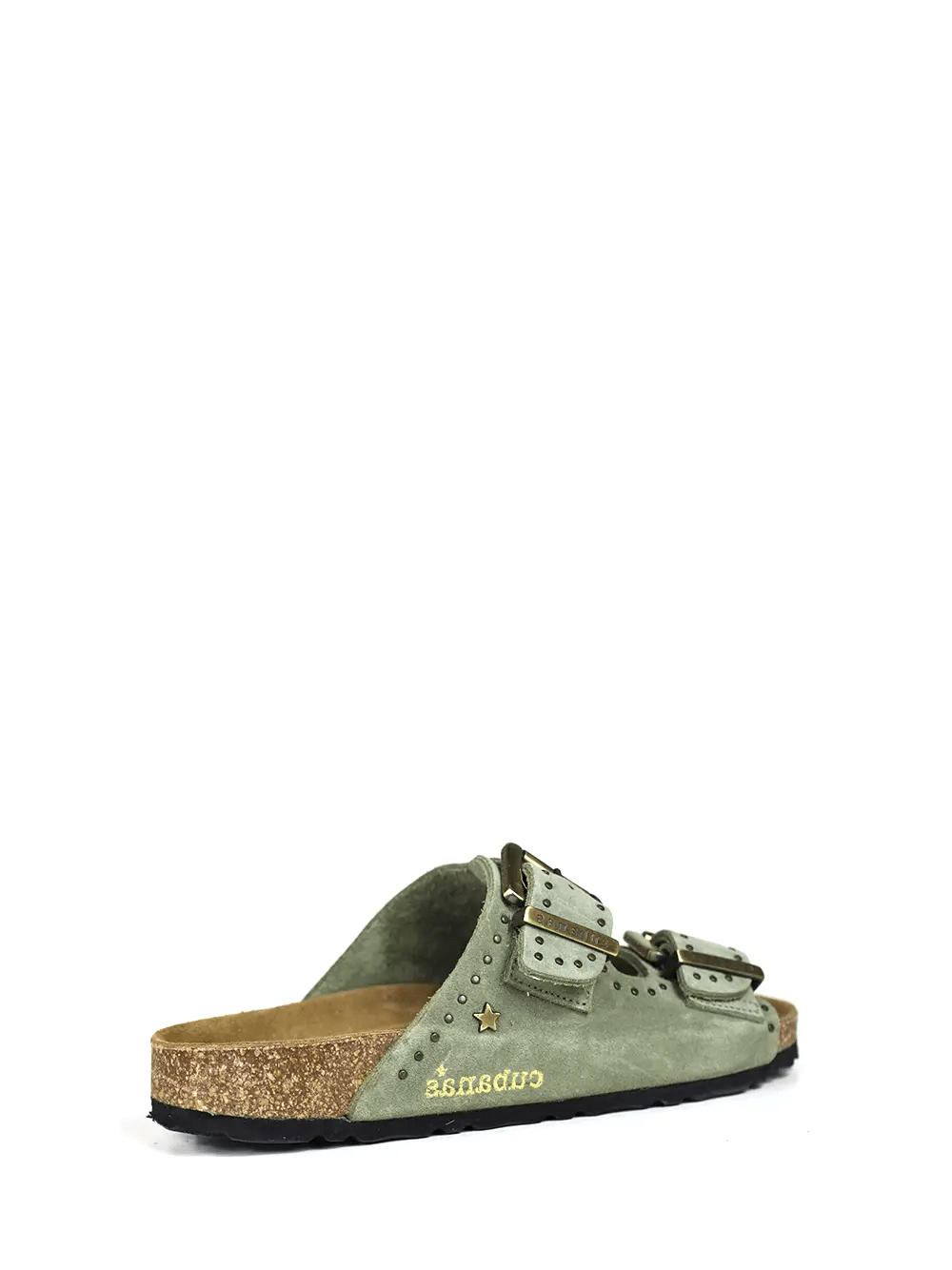 CIABATTA DUE FASCE CAMOSCIO - CALZATURE - Due Piedi