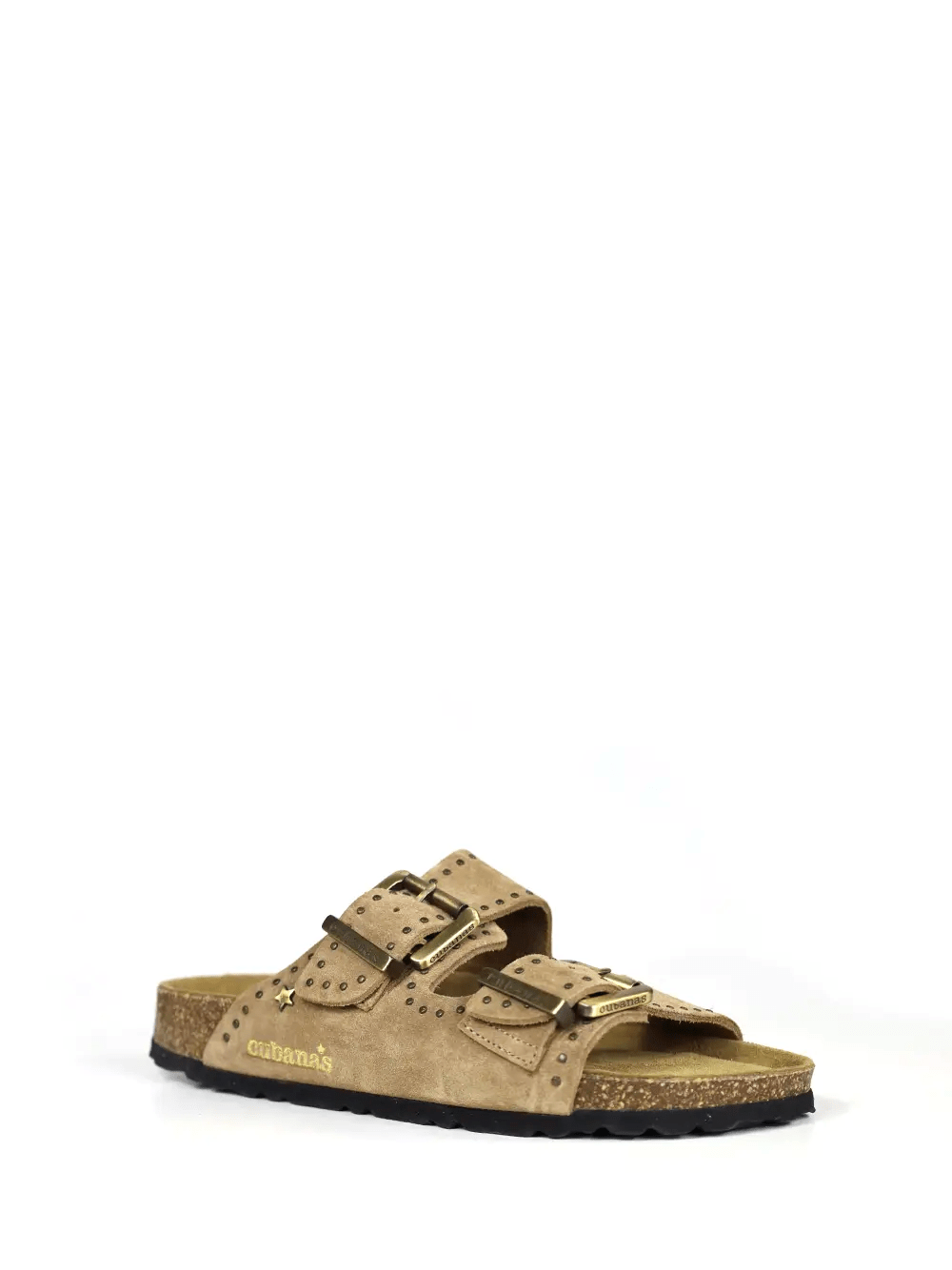 CIABATTA DUE FASCE CAMOSCIO - CALZATURE - Due Piedi