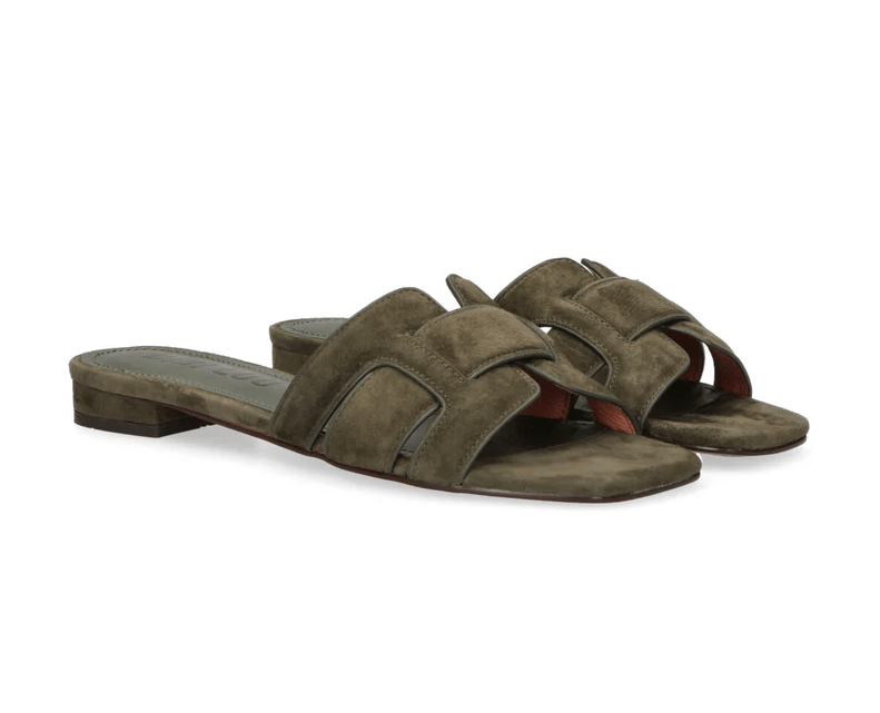 CIABATTA IN CAMOSCIO - CALZATURE - Due Piedi