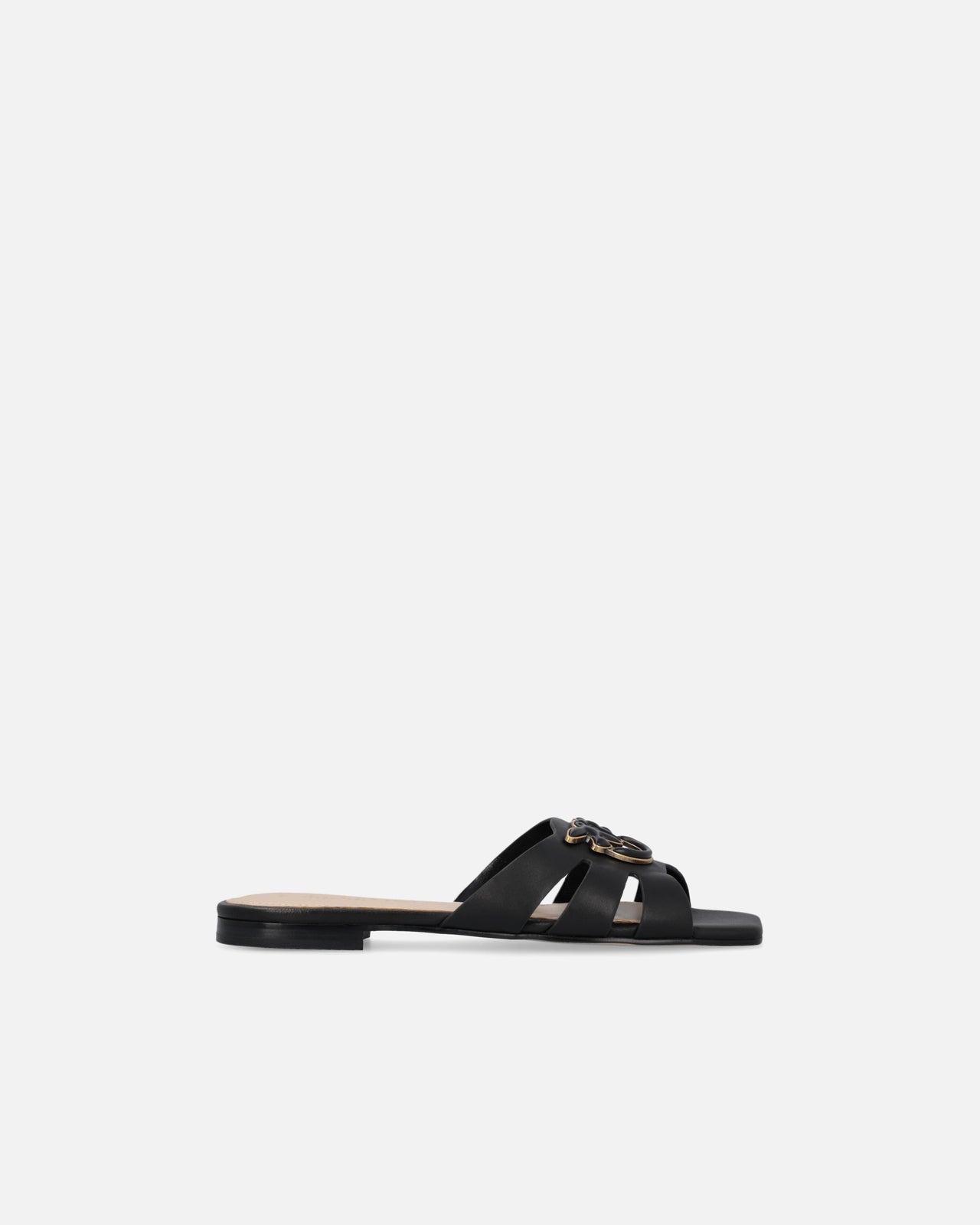 CIABATTA IN NAPPA BLACK