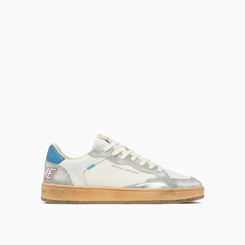SNEAKERS IN PELLE WHITE