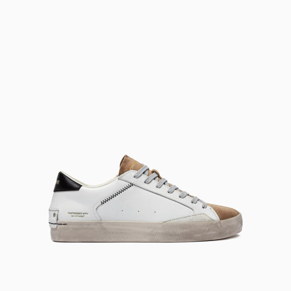 SNEAKERS IN PELLE WHITE