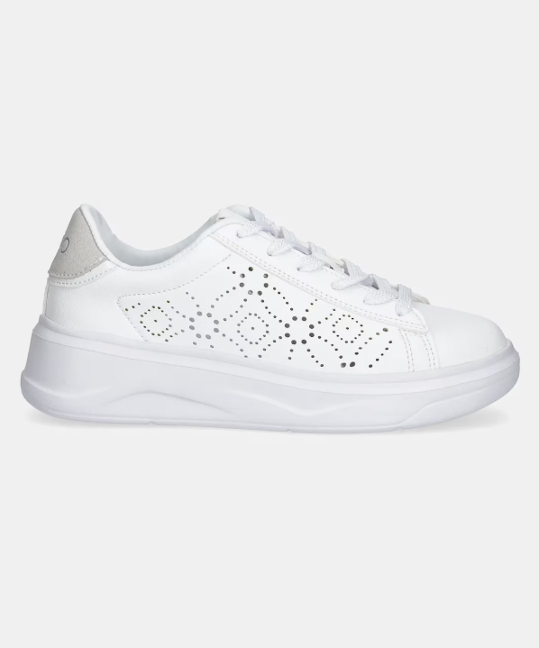 SNEAKERS IN PELLE WHITE