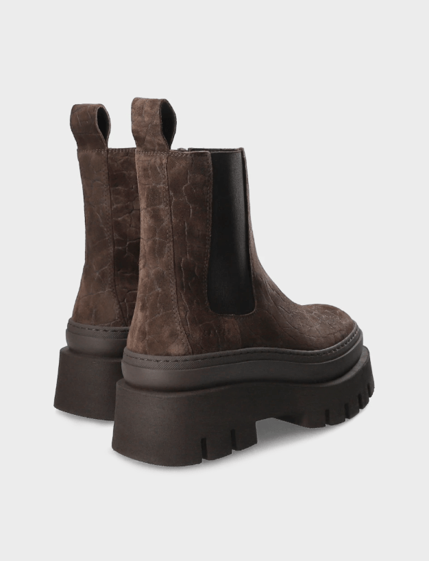 GHETTA CROCCO SUEDE - CALZATURE - Due Piedi