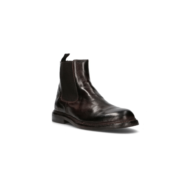 GHETTA IN PELLE EBANO - CALZATURE - Due Piedi