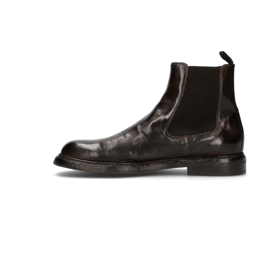 GHETTA IN PELLE EBANO - CALZATURE - Due Piedi
