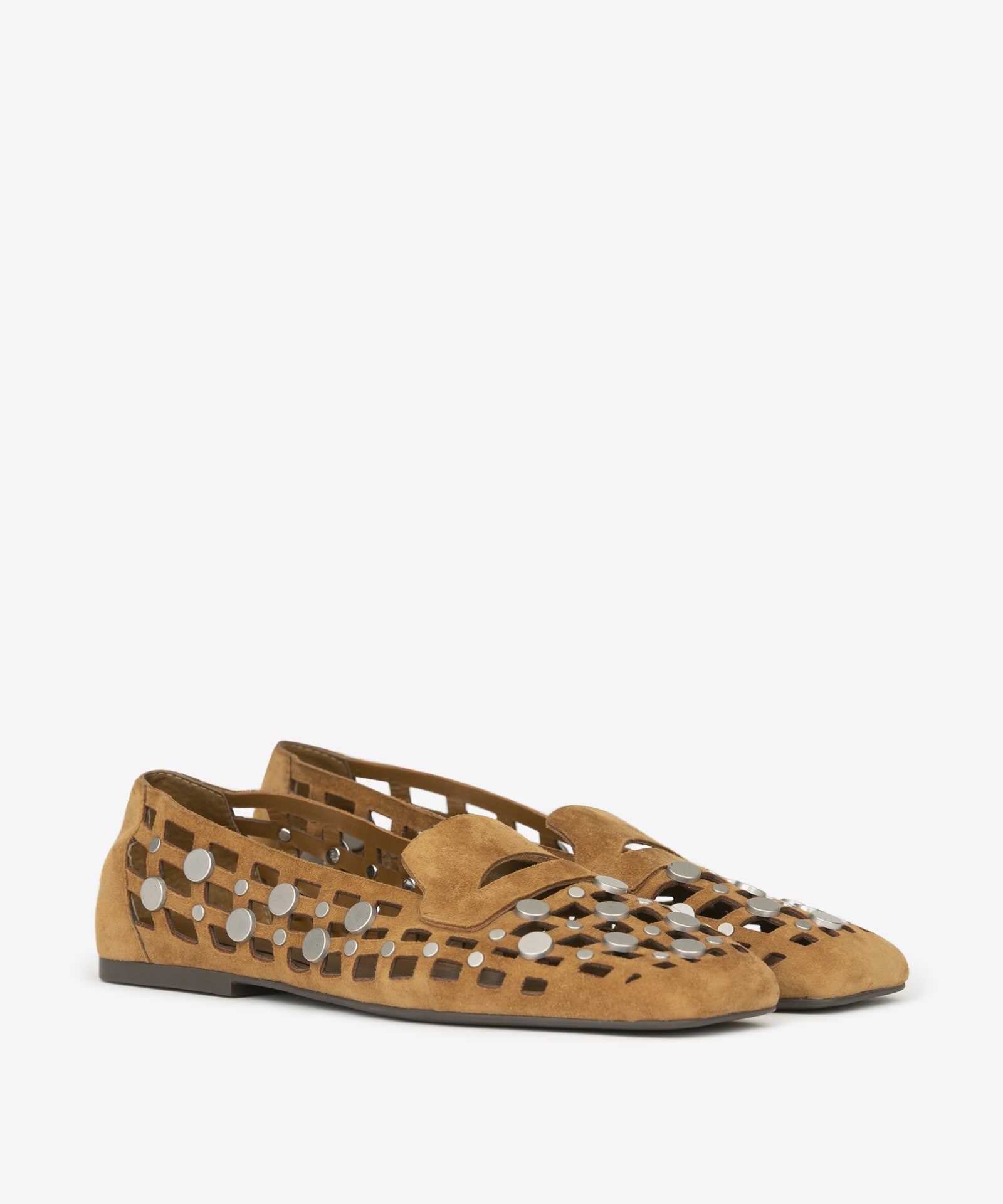 MOCASSINO LASERATO CON BORCHIE - CALZATURE - Due Piedi