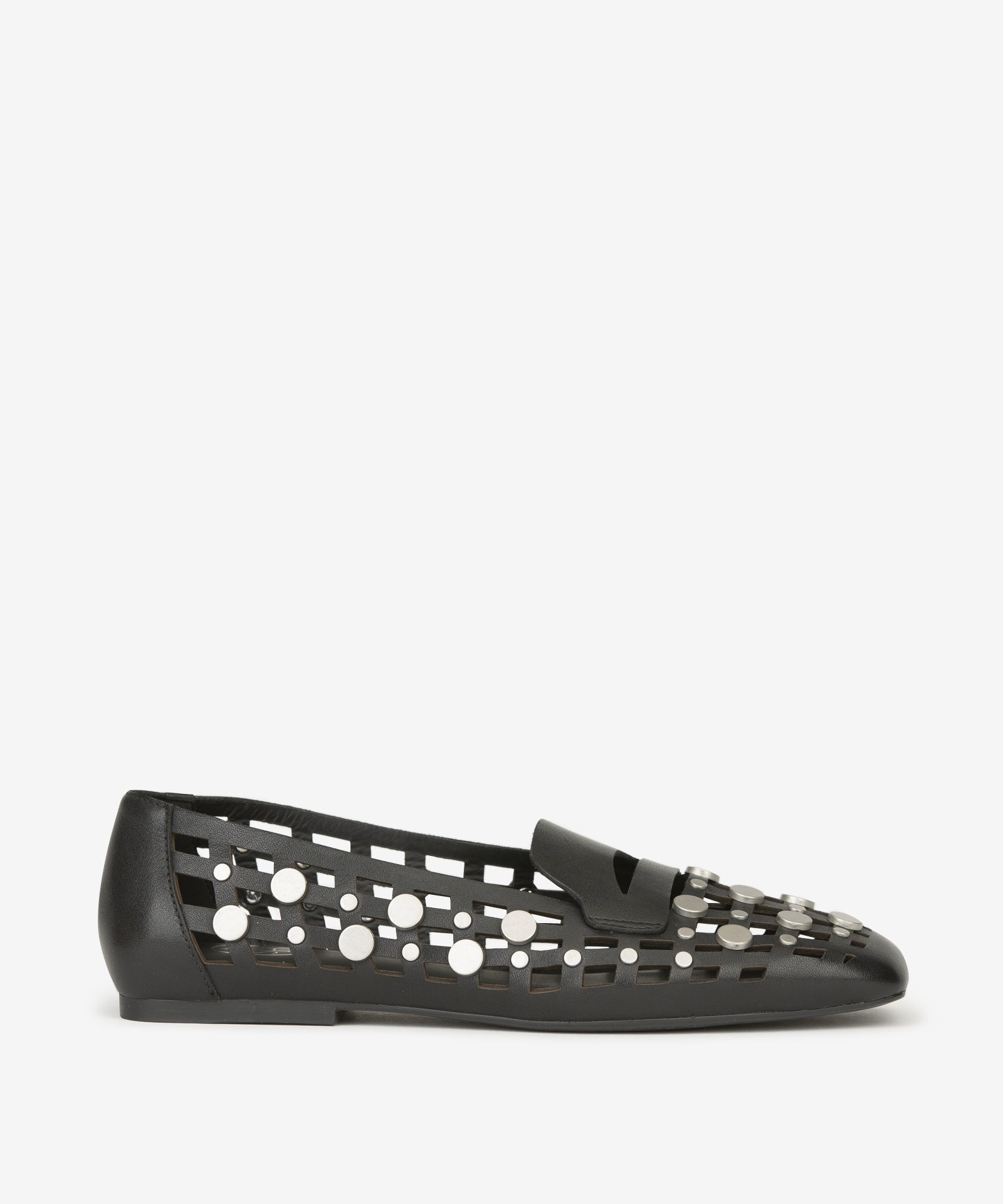 MOCASSINO LASERATO CON BORCHIE - CALZATURE - Due Piedi