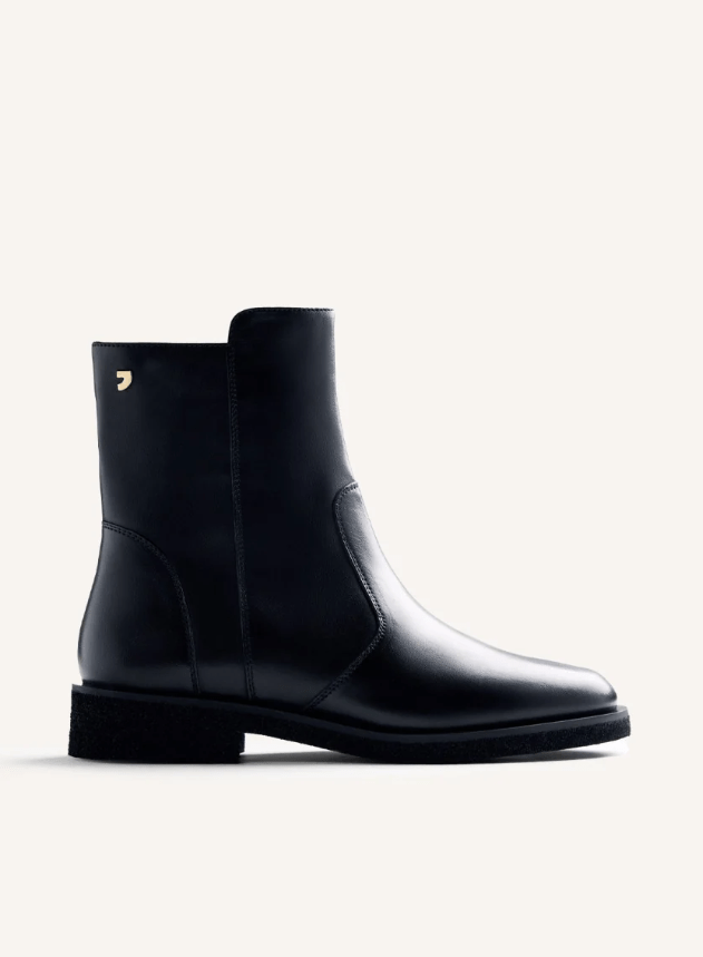 POLACCO IN PELLE NERO - CALZATURE - Due Piedi