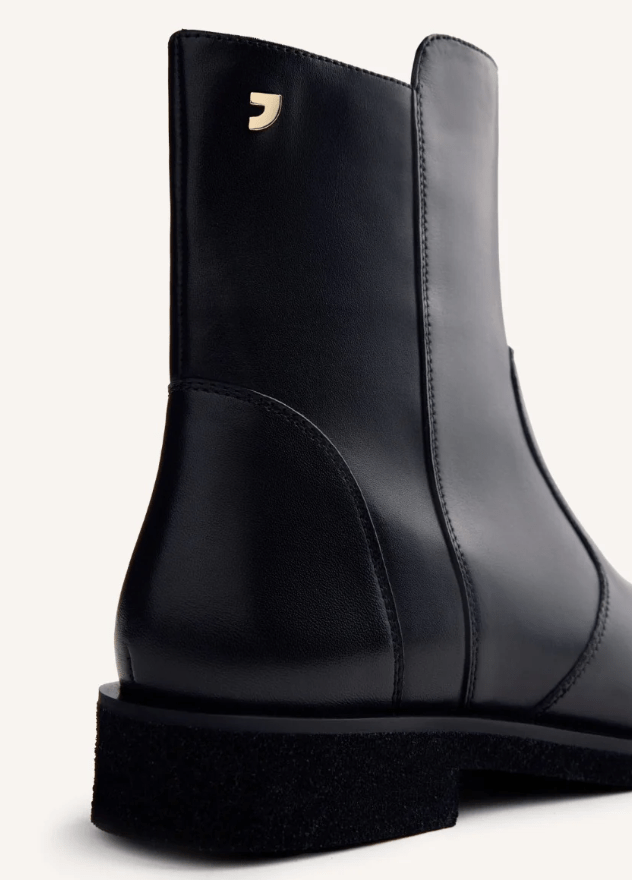 POLACCO IN PELLE NERO - CALZATURE - Due Piedi
