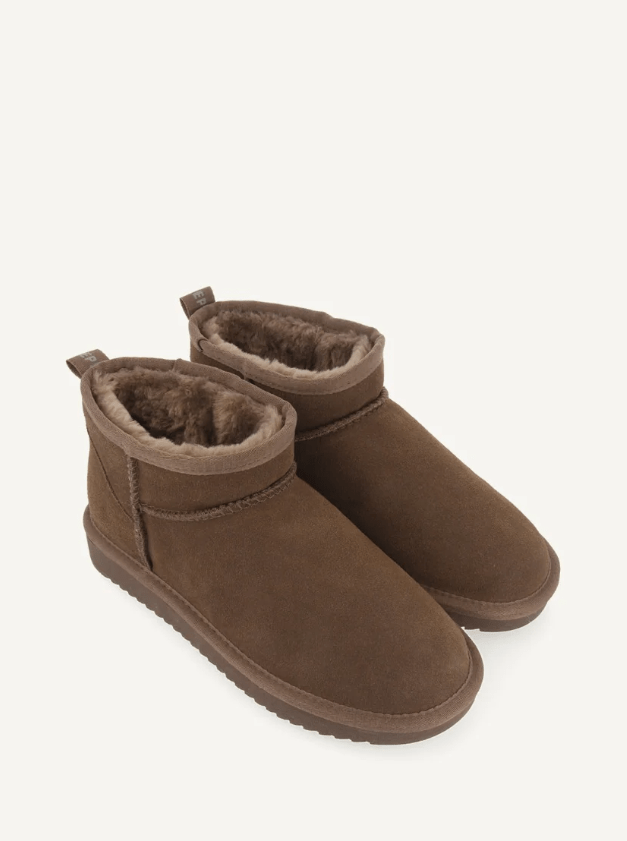 POLACCO IN PELLE TAUPE - CALZATURE - Due Piedi