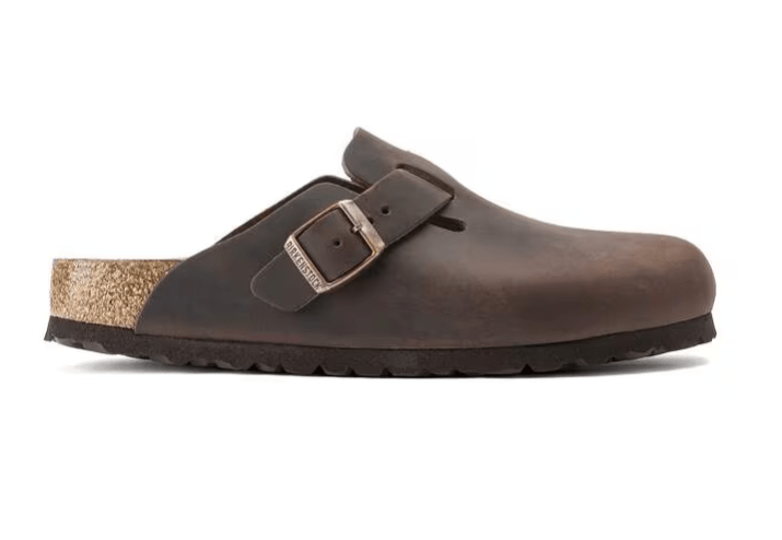 SABOT IN PELLE OLEATA - CALZATURE - Due Piedi