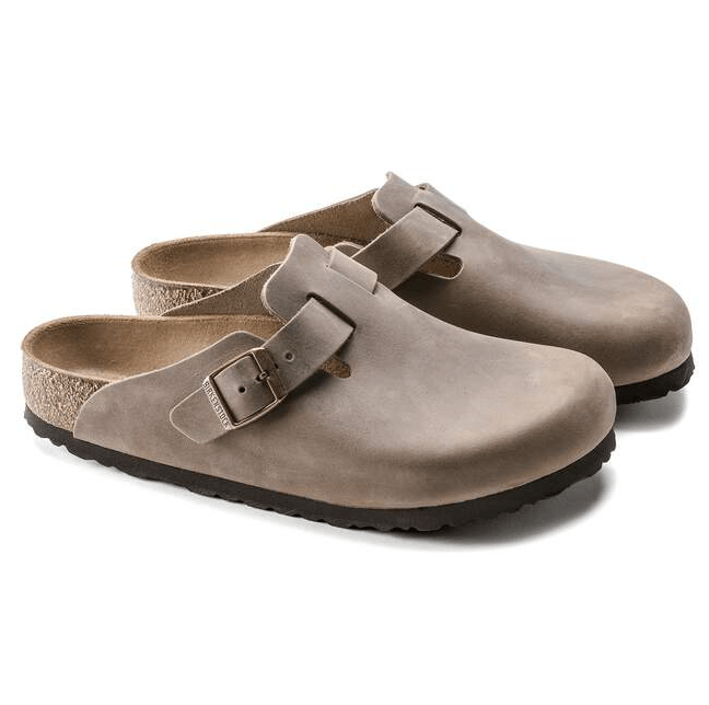 SABOT IN PELLE OLEATA - CALZATURE - Due Piedi