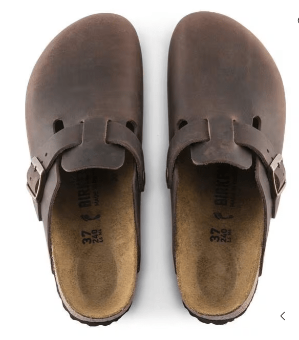 SABOT IN PELLE OLEATA - CALZATURE - Due Piedi