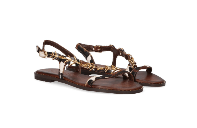 SANDALO CON ACCESSORIO INFRADITO - CALZATURE - Due Piedi