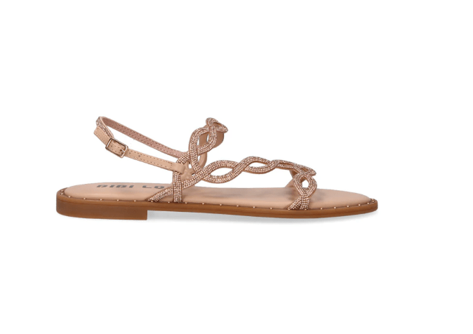 SANDALO CON STRASS - CALZATURE - Due Piedi