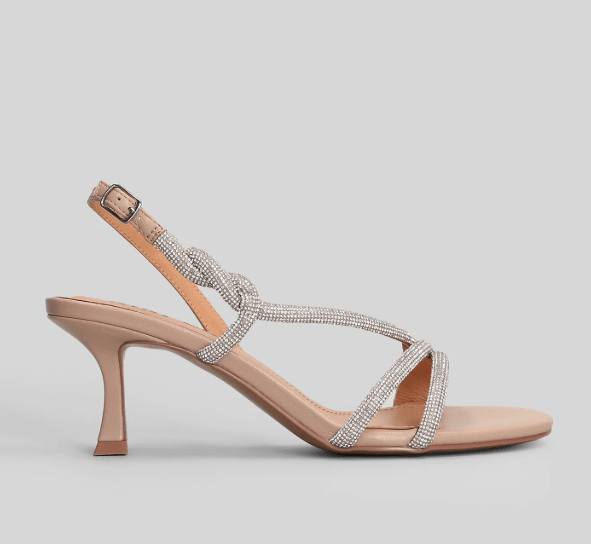 SANDALO CON STRASS - CALZATURE - Due Piedi