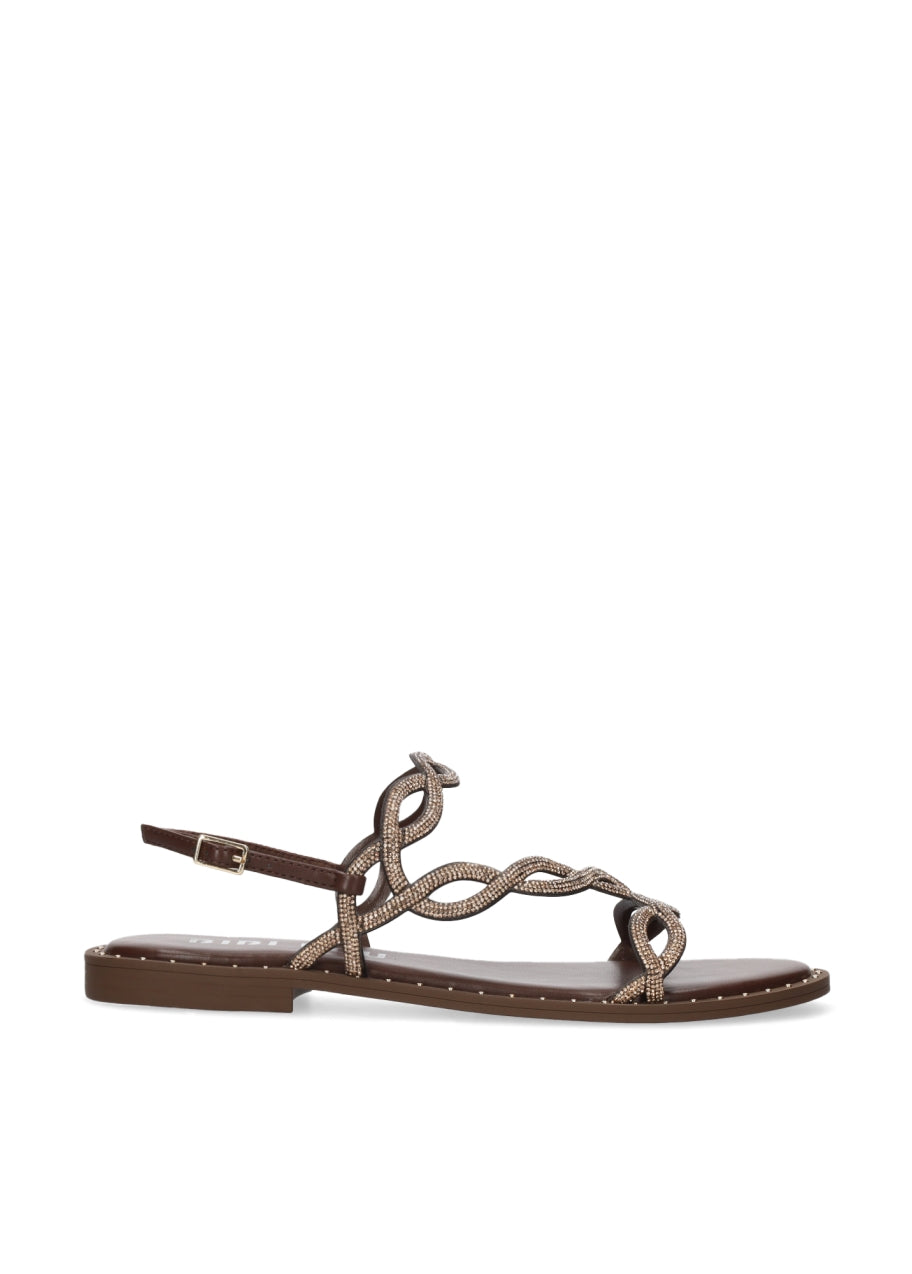 SANDALO CON STRASS - CALZATURE - Due Piedi