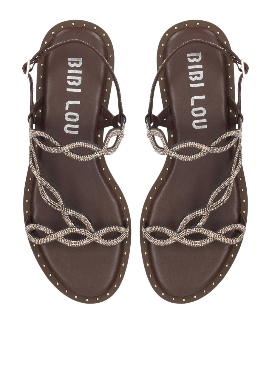 SANDALO CON STRASS - CALZATURE - Due Piedi