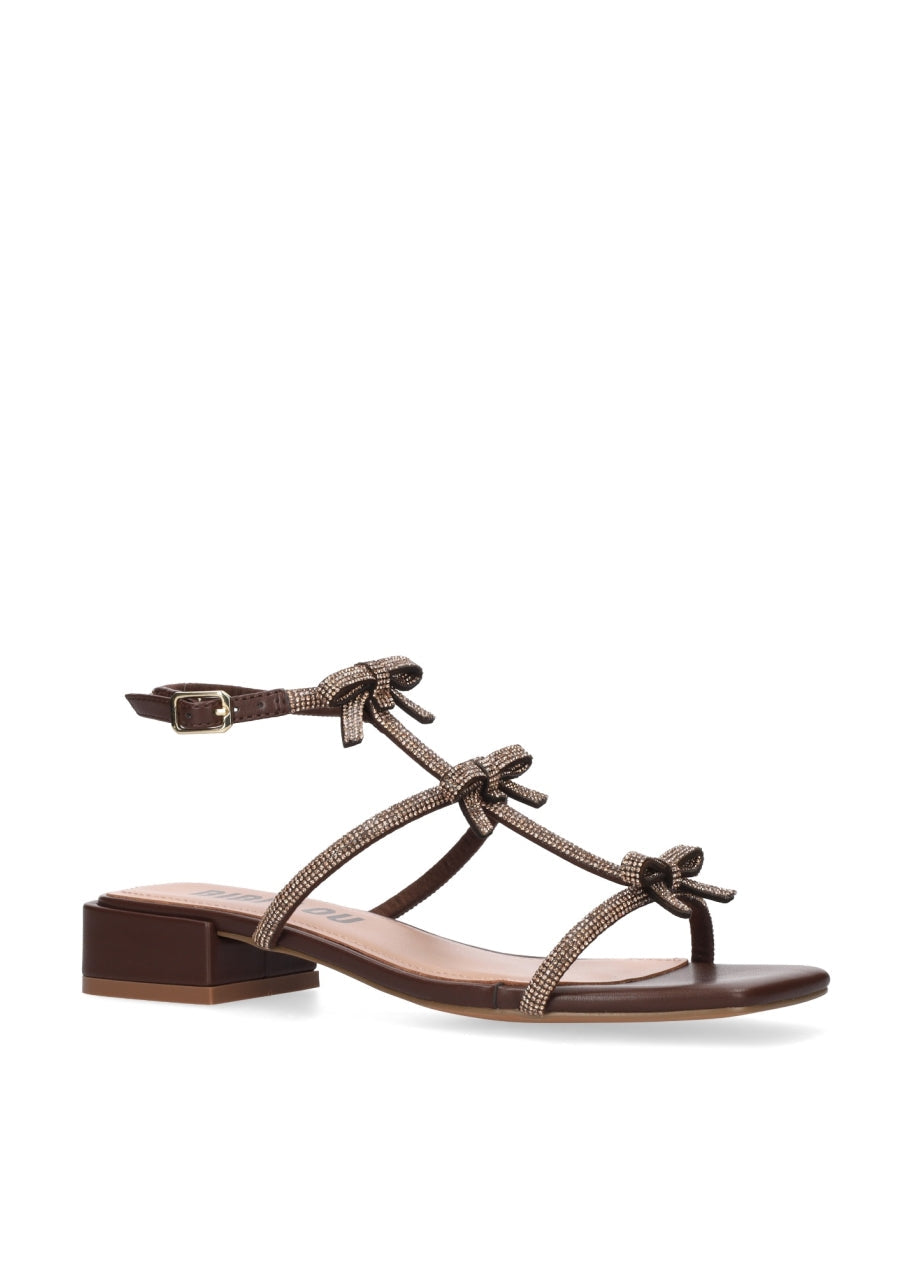SANDALO CON STRASS - CALZATURE - Due Piedi