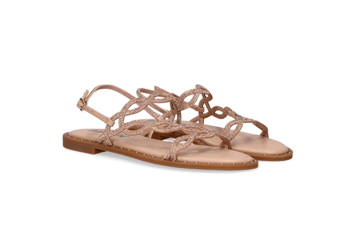 SANDALO CON STRASS - CALZATURE - Due Piedi