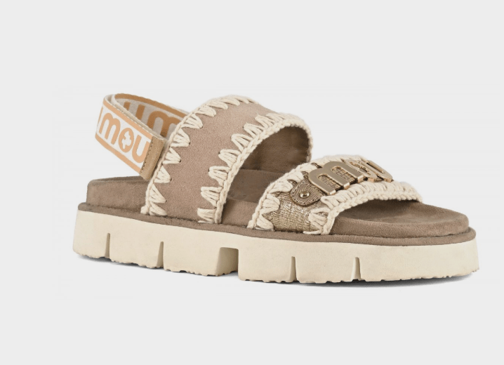 SANDALO DUE FASCE CAMOSCIO - CALZATURE - Due Piedi