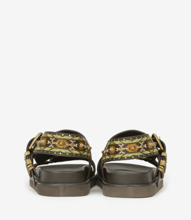 SANDALO IN PELLE - CALZATURE - Due Piedi