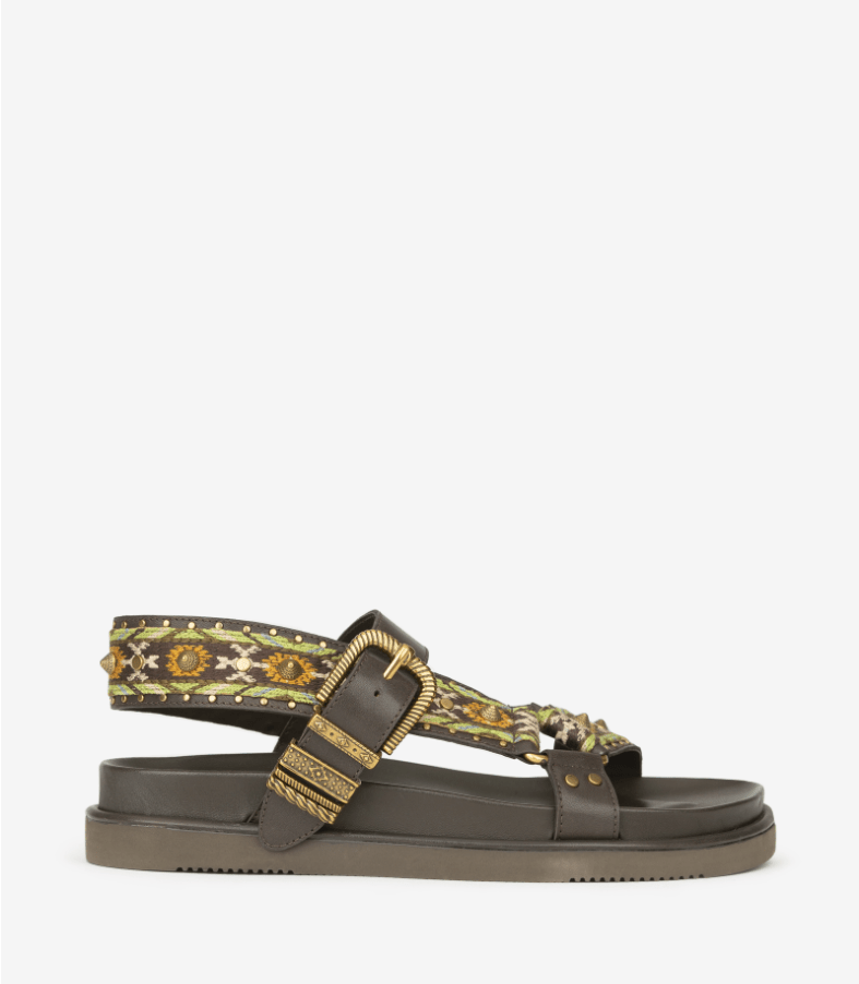 SANDALO IN PELLE - CALZATURE - Due Piedi