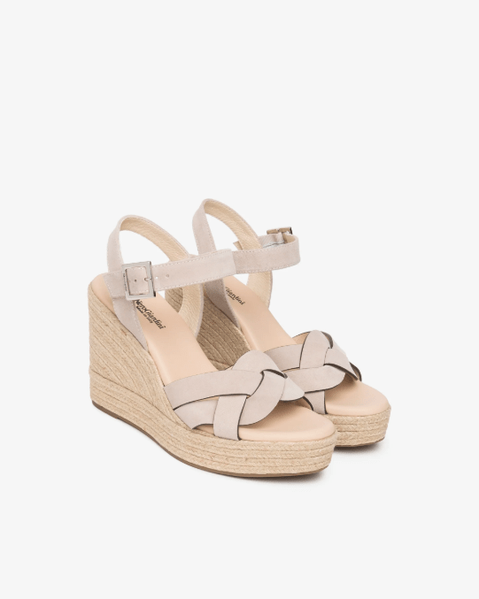 SANDALO IN PELLE CON ZEPPA - CALZATURE - Due Piedi