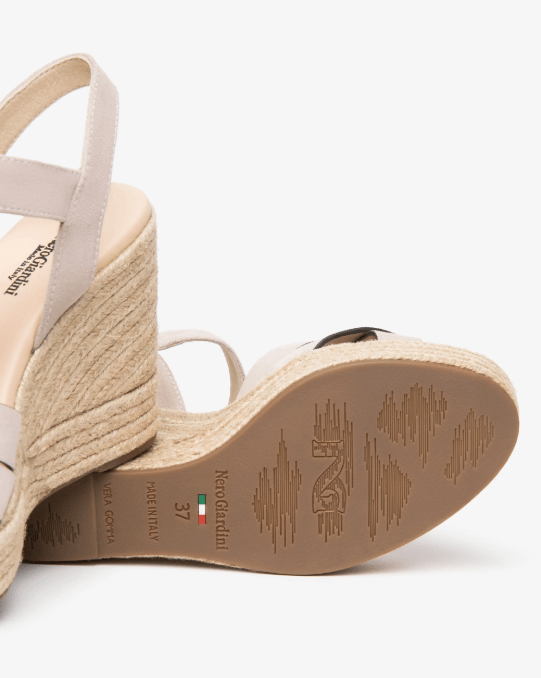 SANDALO IN PELLE CON ZEPPA - CALZATURE - Due Piedi