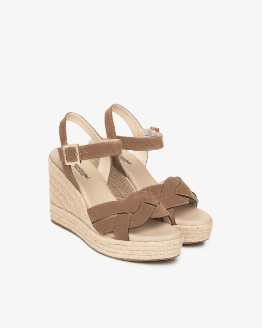 SANDALO IN PELLE CON ZEPPA - CALZATURE - Due Piedi