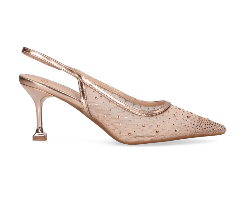 SANDALO TACCO STRASS - CALZATURE - Due Piedi