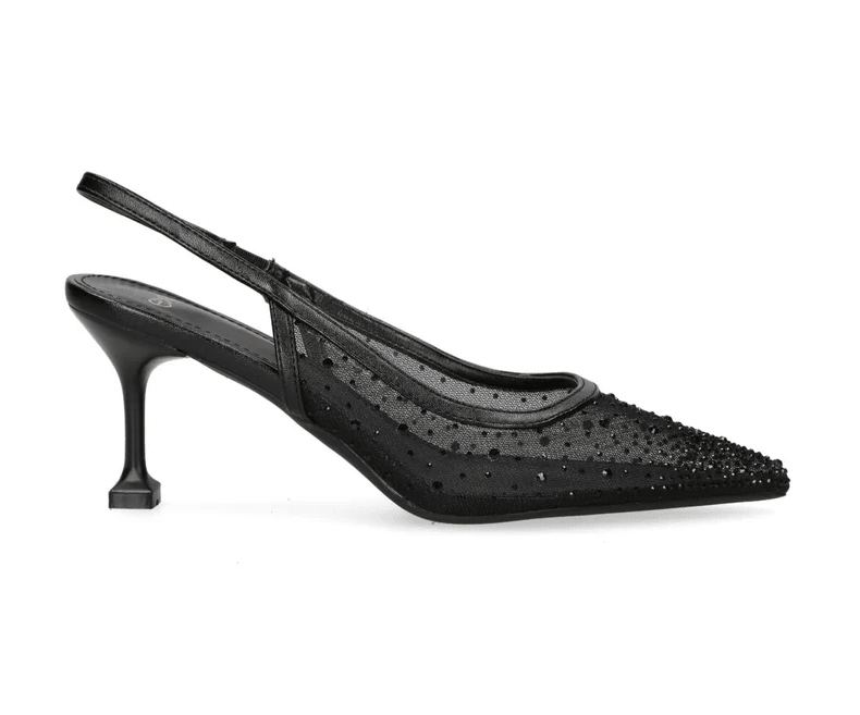 SANDALO TACCO STRASS - CALZATURE - Due Piedi