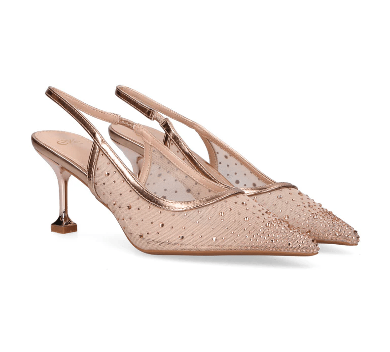 SANDALO TACCO STRASS - CALZATURE - Due Piedi
