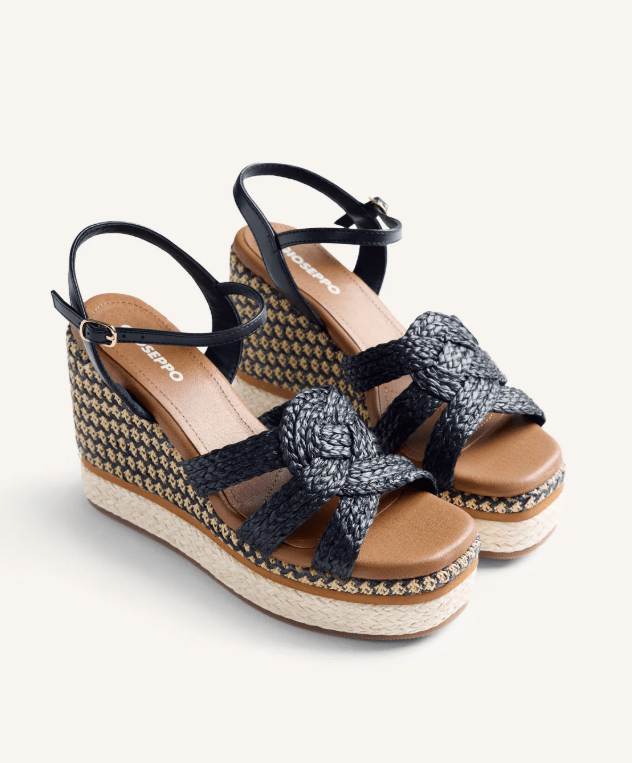 SANDALO ZEPPA INTRECCIO - CALZATURE - Due Piedi