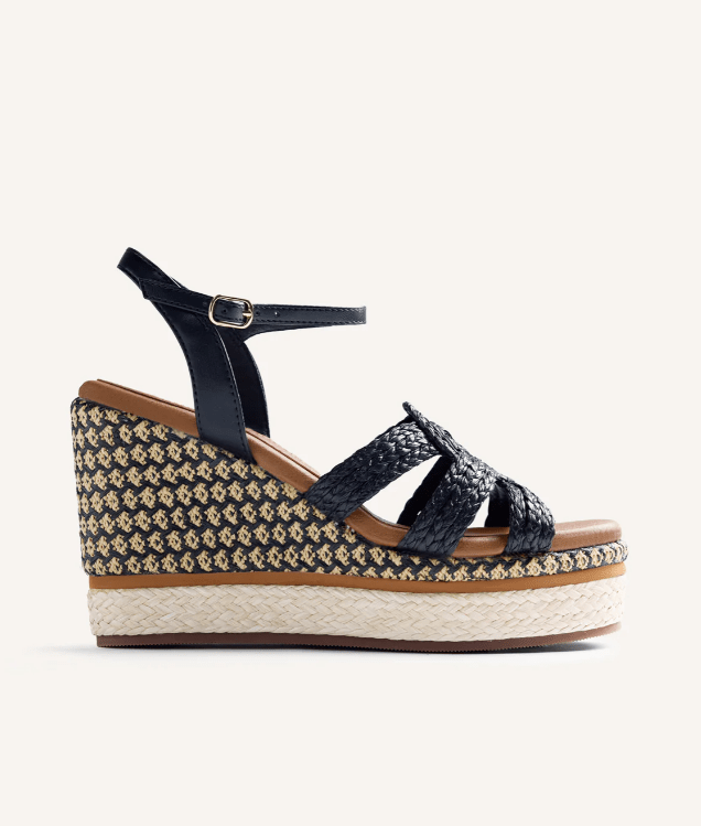 SANDALO ZEPPA INTRECCIO - CALZATURE - Due Piedi